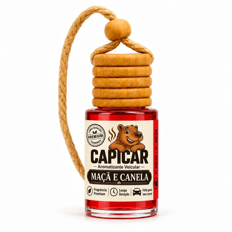 Capicar Pendente Maçã e Canela