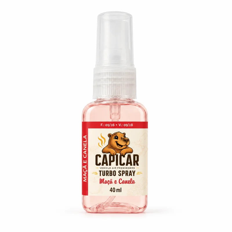 Capicar Turbo Spray Maçã e Canela